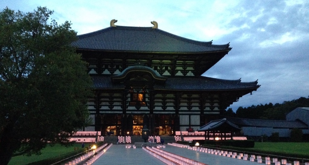 東大寺万灯供養絵ボランティア