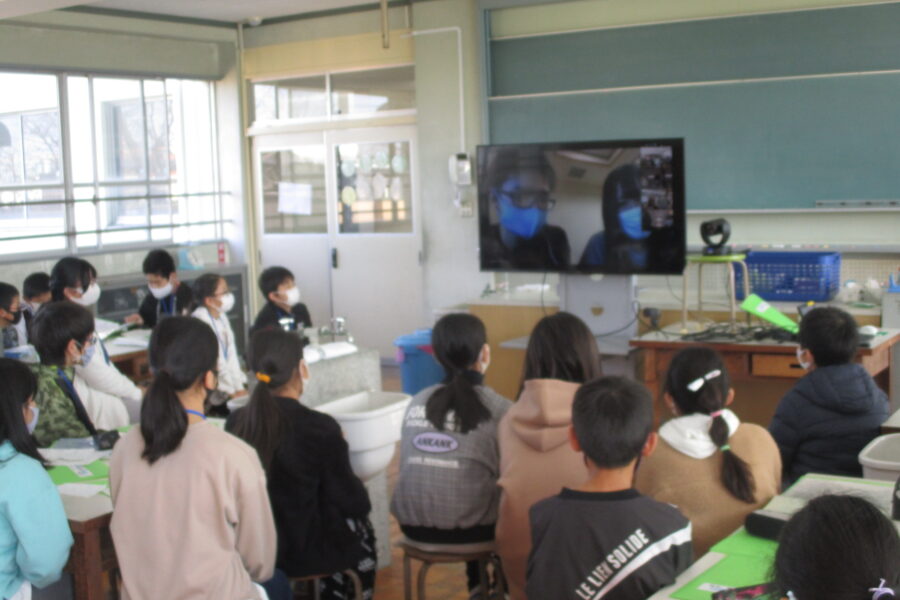 ESD活動日誌 大牟田市立みなと小学校 第２回オンライン学習交流会