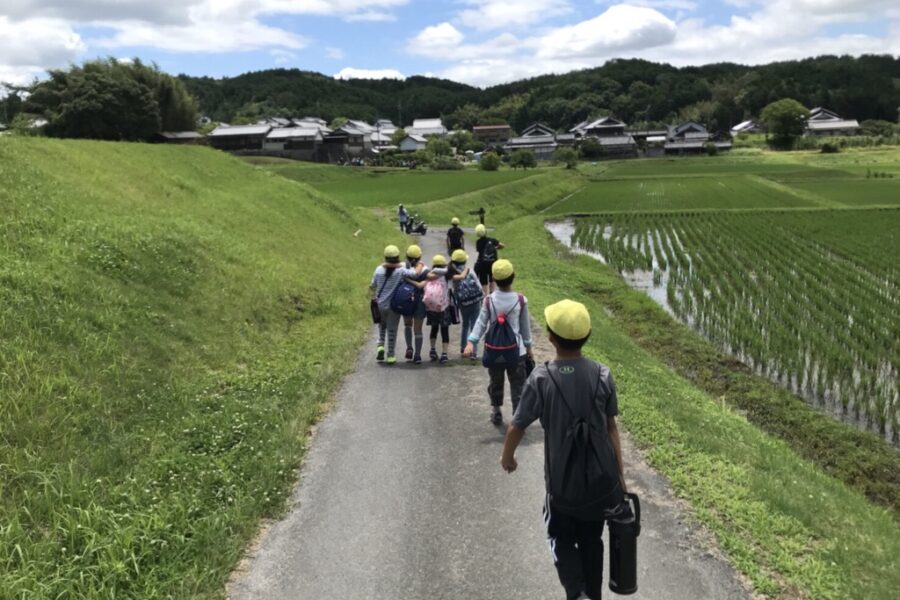 ESD活動日誌 平城小学校 野外活動支援