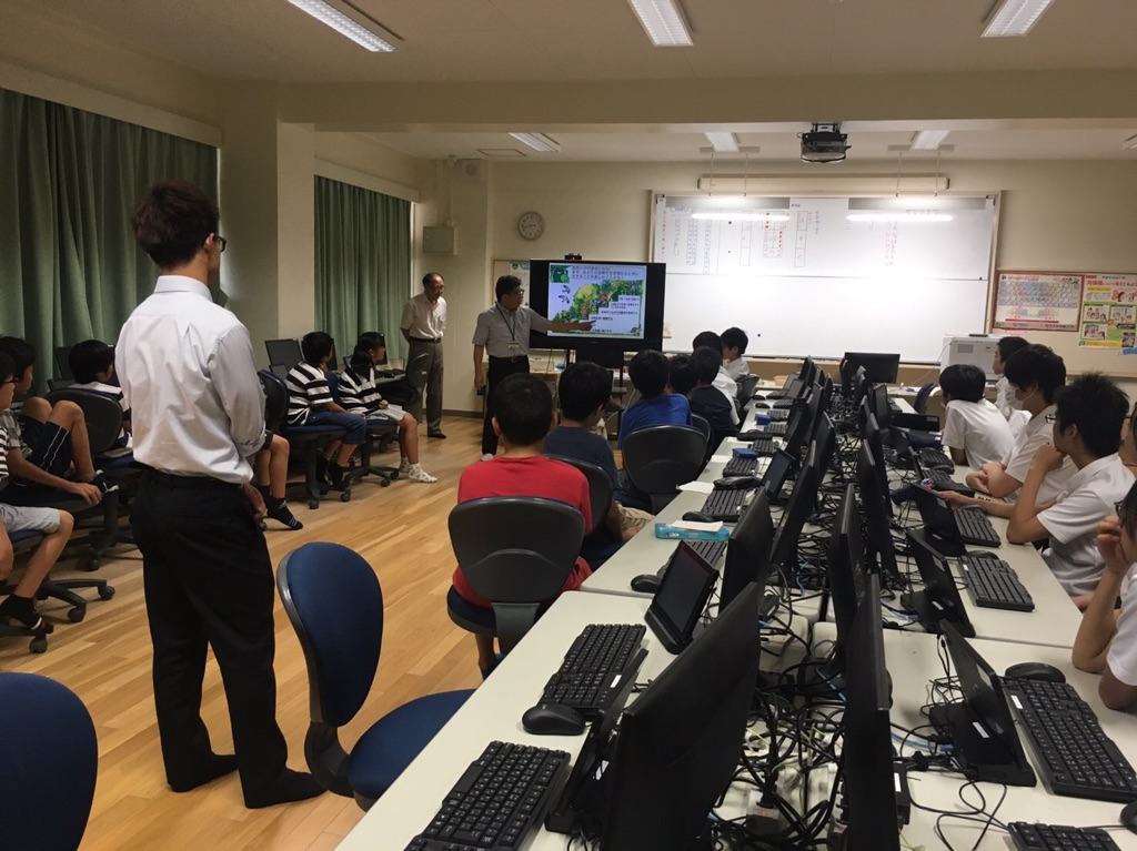 第4回　富雄第三小 中学校ユネスコ委員会支援活動