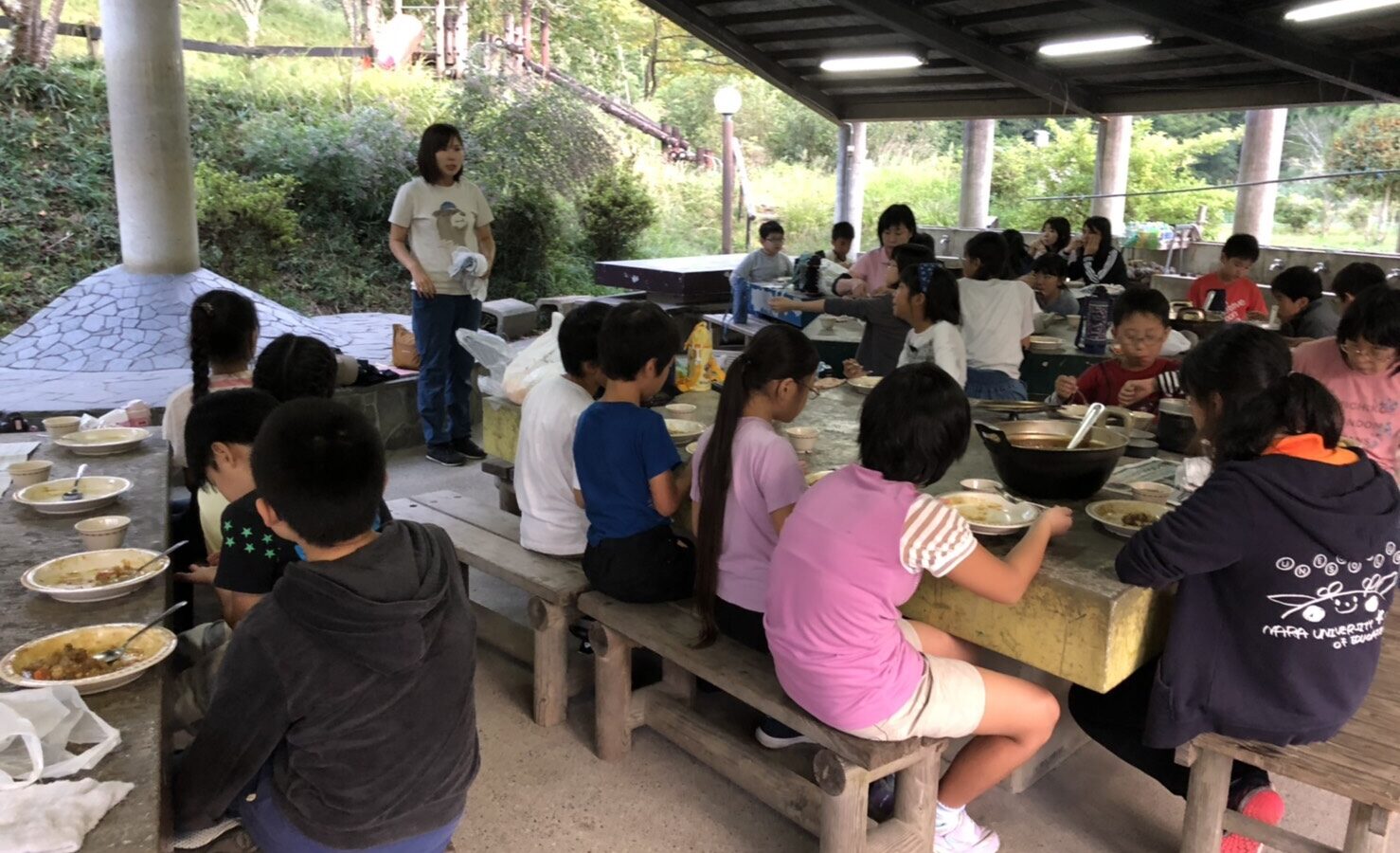 鼓阪北小学校 野外活動支援