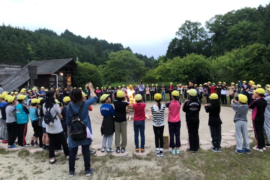 ESD活動日誌 平城小学校野外活動支援