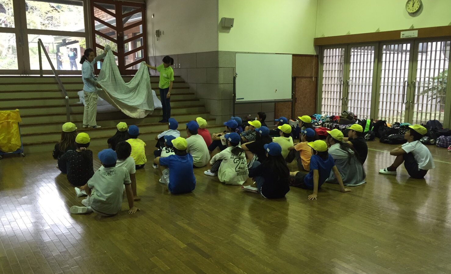 東市小学校 野外活動支援