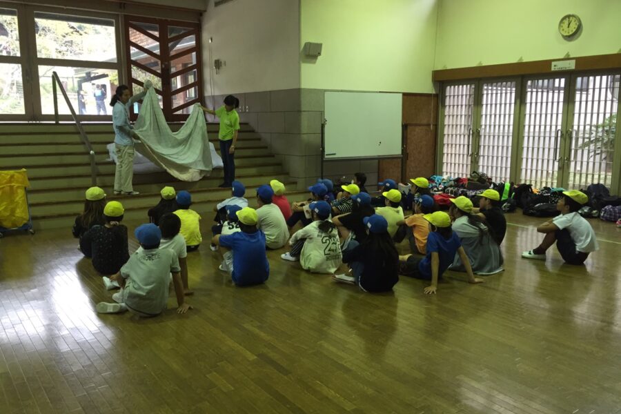 ESD活動日誌 東市小学校 野外活動支援