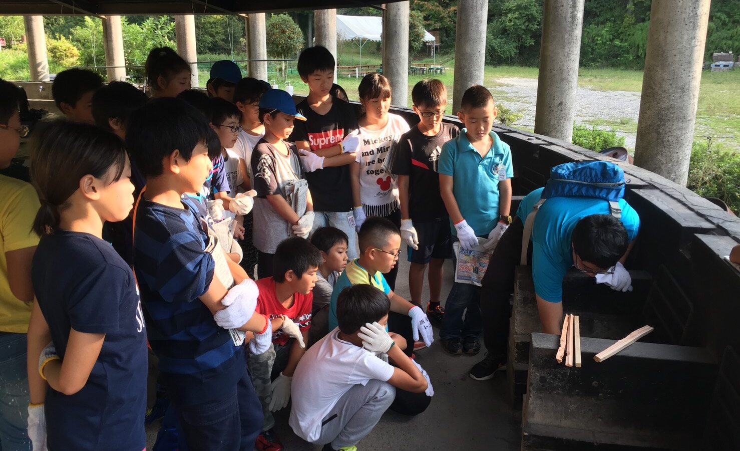 飛鳥小学校 野外活動支援