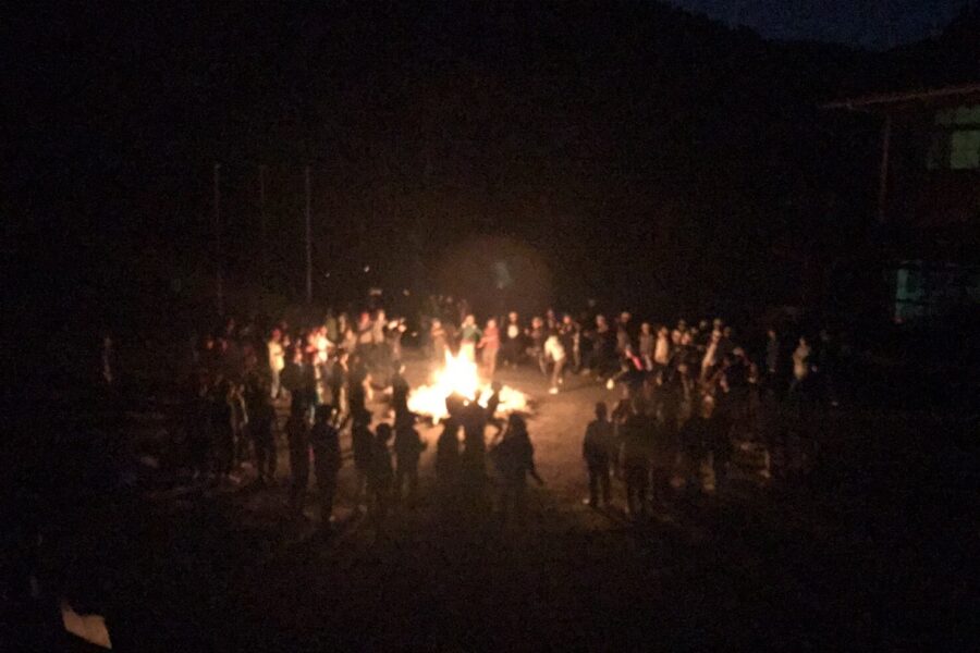 ESD活動日誌 西大寺北小学校 野外活動支援