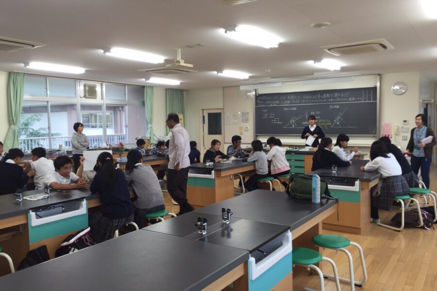 ESD活動日誌 第6回富雄第三小中学校ユネスコ委員会